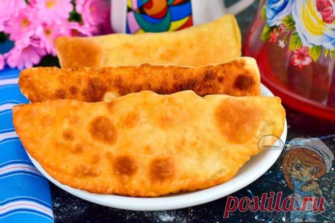 Чебуреки с картошкой, постный рецепт на тесте без яиц