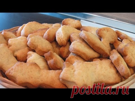 Быстрое постное печенье. Очень вкусно!