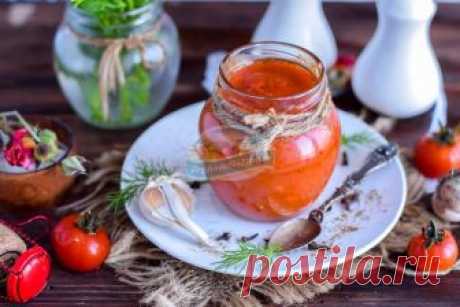 Томатный кетчуп со сладким перцем на зиму. Рецепт пошаговый с фото