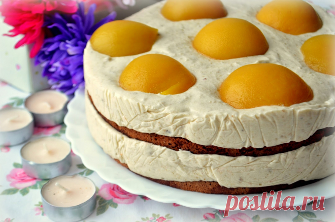 MY FOOD или проверено Лизой: Торт с банановым суфле 