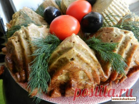 Рецепт: Суфле из куриной печени