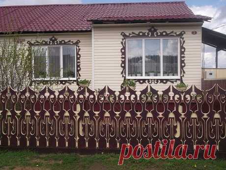 Не забор, а красота!