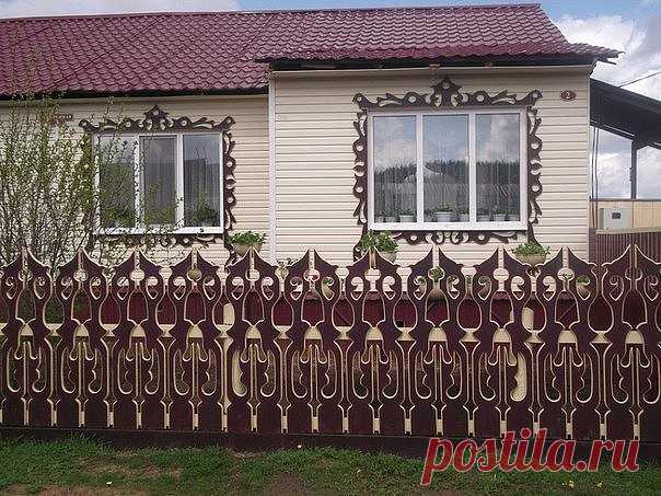 Не забор, а красота!