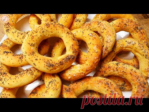 Творожные бублики.