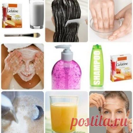 9 рецептов красоты с желатином.