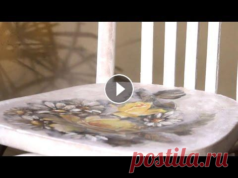 «Ручная работа». Декупаж стула своими руками (30.09.2015) Мастер-класс по оформлению стула в технике декупажа. Наш урок позволит вам по-новому взглянуть на привычные вещи. Наш сайт: Мы во ВКонтакте: Мы в Inst...