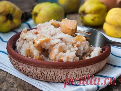 Рисовая каша с айвой в мультиварке - простой и вкусный рецепт с пошаговыми фото