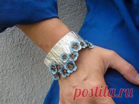 Сочетание различных материалов в украшениях от Jolanta Bromke - Ярмарка Мастеров - ручная работа, handmade