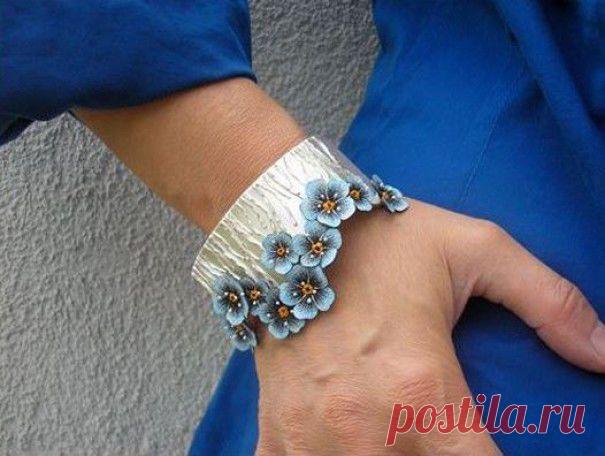 Сочетание различных материалов в украшениях от Jolanta Bromke - Ярмарка Мастеров - ручная работа, handmade