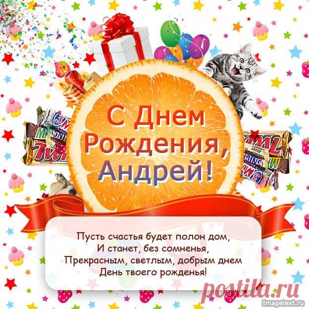 С Днём Рождения Андрей !