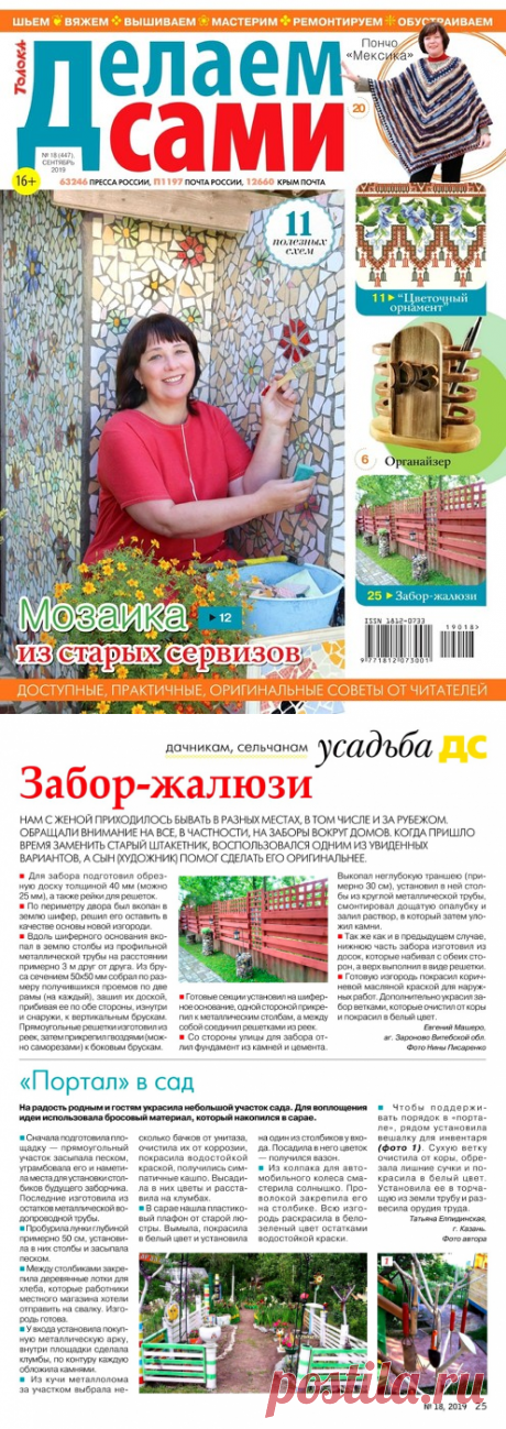 Делаем сами №18 2019. Толока