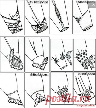 #на_заметку@sewing_school 
 #идеи@sewing_school 

Идеи оформления низа рукава