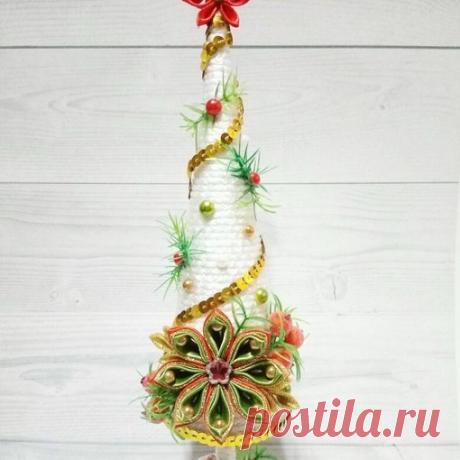 Интерьерная ёлочка Подготовка к Новому году! #Ручная_работа #Новый_год #hand_made #Рождество
