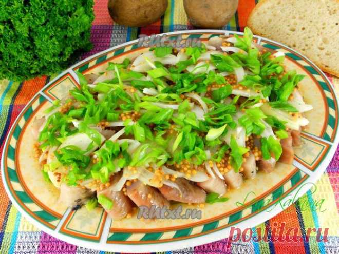 Селёдка в горчичной заливке... просто, но невероятно вкусно!!! .