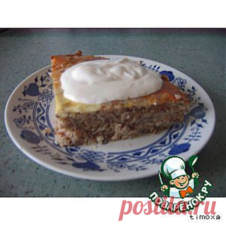 Крупеник с творогом - кулинарный рецепт