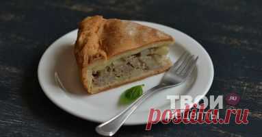Пирог с картофелем и фаршем - вкусный рецепт с пошаговым фото