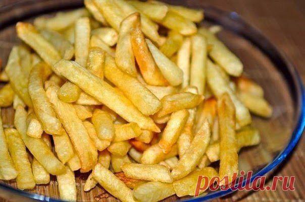 шеф-повар Одноклассники: Вкусный картофель фри в духовке.