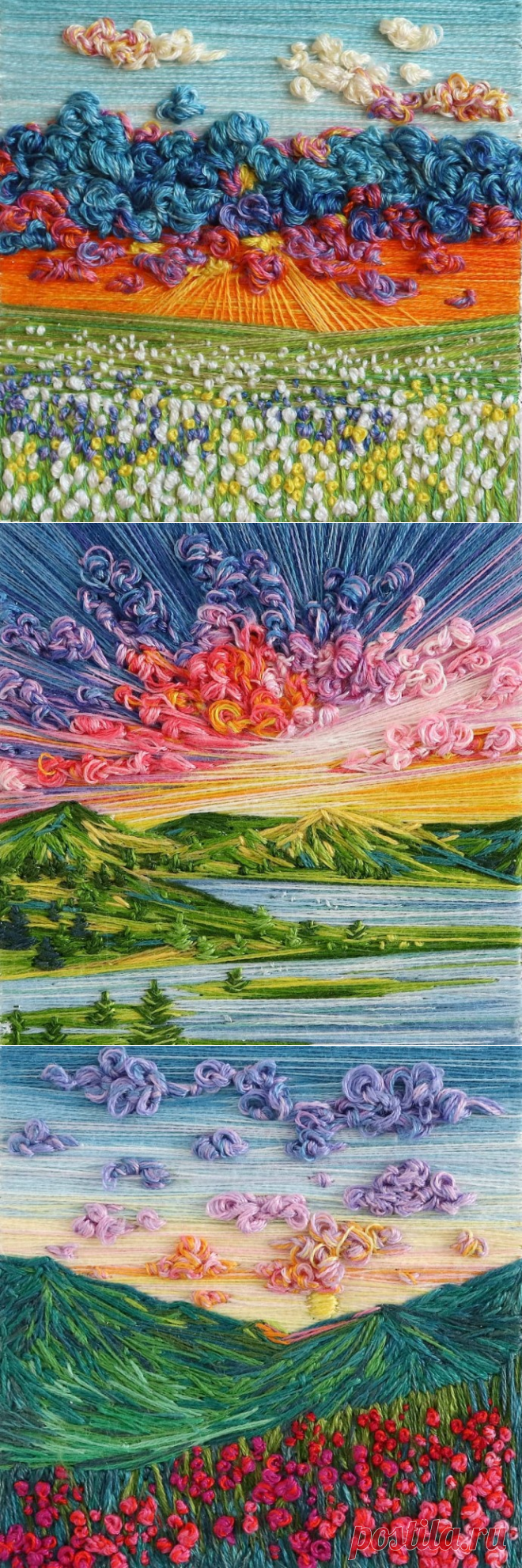 Идеи оригинальной вышивки