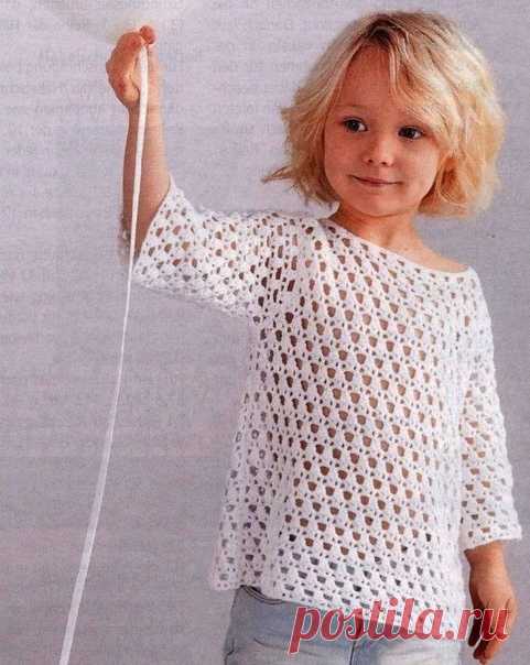 Кофточка для девочки.