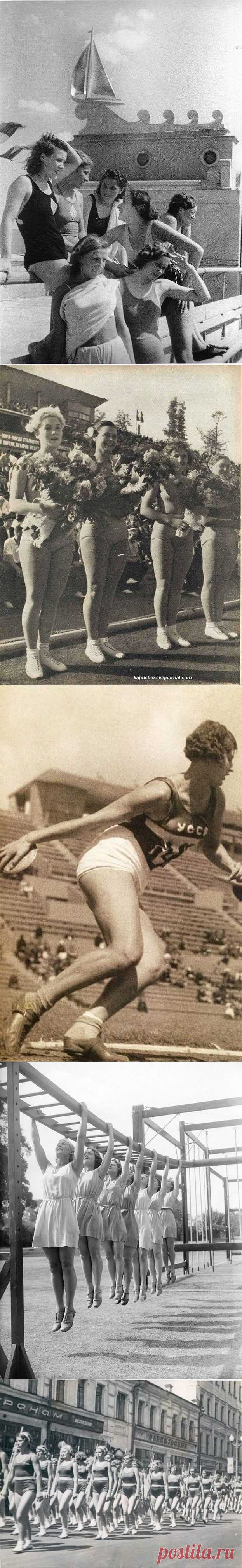 Спортсменки, комсомолки, красавицы 1930-х / Назад в СССР / Back in USSR