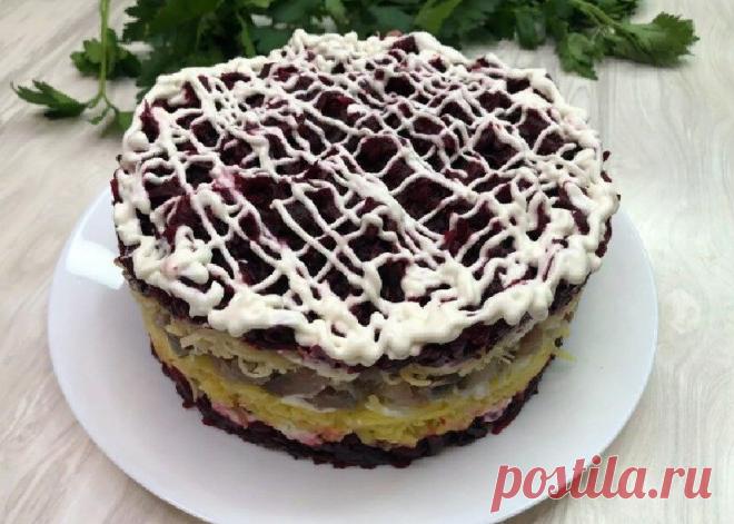 Попробовала Салат "Фёкла", буду готовить на новогодний стол, простенький, но со вкусом (делюсь рецептом) | Вязание и Рукоделие | Яндекс Дзен