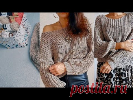 ДЖЕМПЕР БЛЕСК ИЗ ХЛОПКА