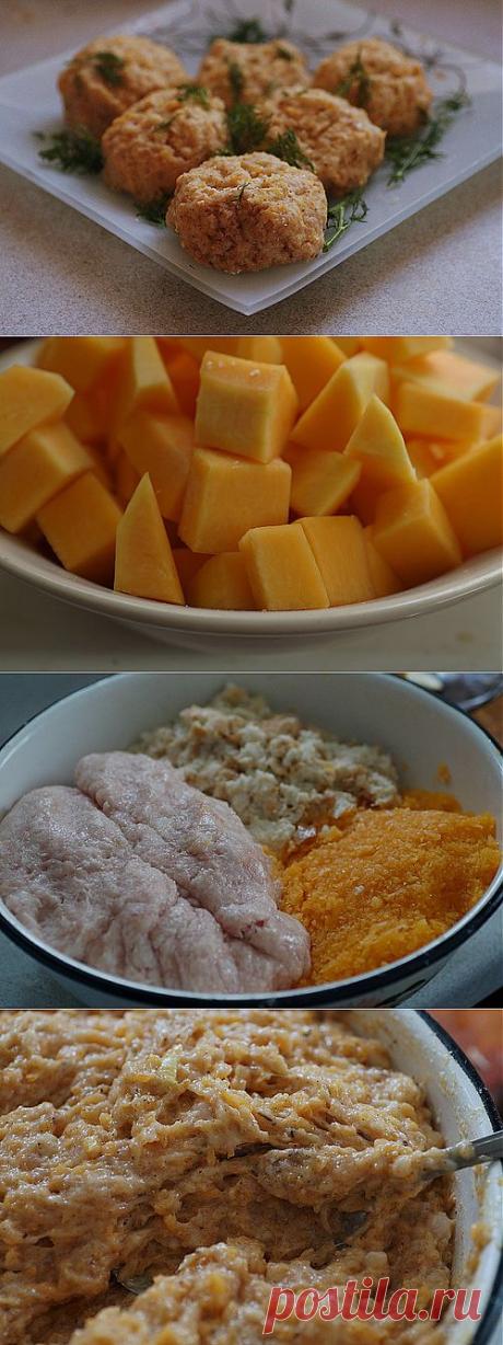 Диетические курино-тыквенные котлетки | 4vkusa.ru