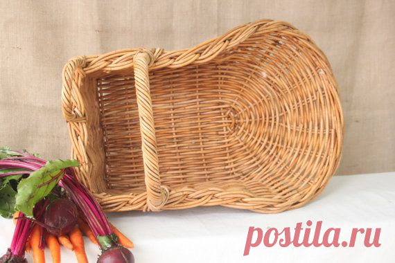 Vintage Фермеры рынка корзины на открытом воздухе с PurpleFinchVintage