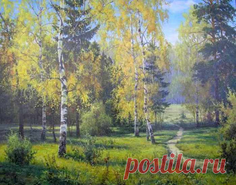 Тишина в летних пейзажах Игоря Прищепы