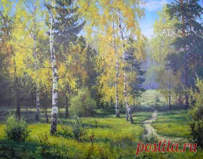 Тишина в летних пейзажах Игоря Прищепы