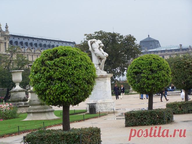 Центральная аллея парка обрамлена тенистыми каштанами и ухоженными лужайками, а концы аллеи венчают декоративные пруды, окруженные галереей скульптур из Версаля и Марли (ныне не существующего дворца, где Людовик XIV отдыхал от Версаля).  | ФРАНЦИЯ | Записи в рубрике ФРАНЦИЯ | Дневник Taniaum