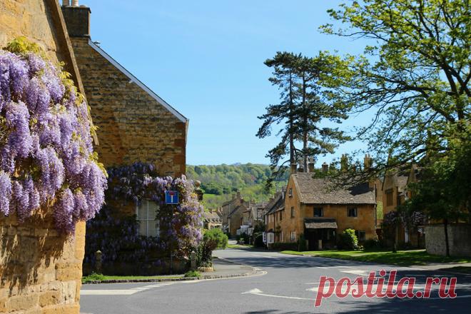 Деревня Бродвей(Broadway),Англия