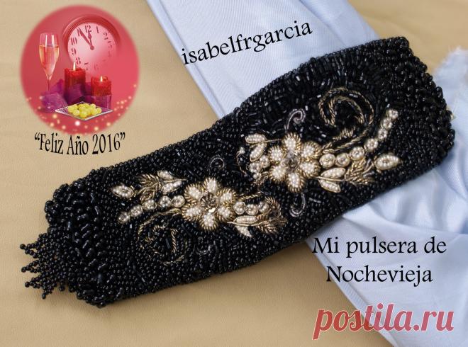 ISABEL FR GARCÍA: bordado sobre terciopelo, perlitas barrocas antiguas, hilo y lentejuelas metalico, farfalla. canutillo