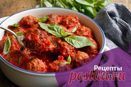 Простые рецепты. Мясные тефтели в томатном соусе