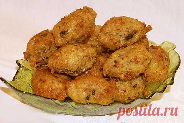 Грибные котлетки с гречкой — Сад Заготовка