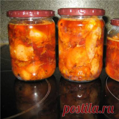 Как приготовить консервы рыбные в томате?