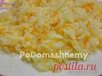 Вкусный гарнир из риса с овощами