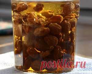 Очищение печени изюмом
