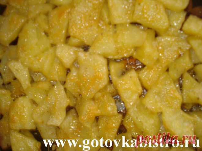 Картошка под сыром в духовке