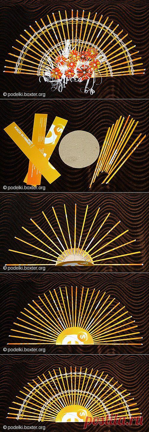 Поделки - Веер бумажный