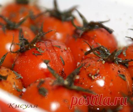 Томаты черри (пряные, томлёные)