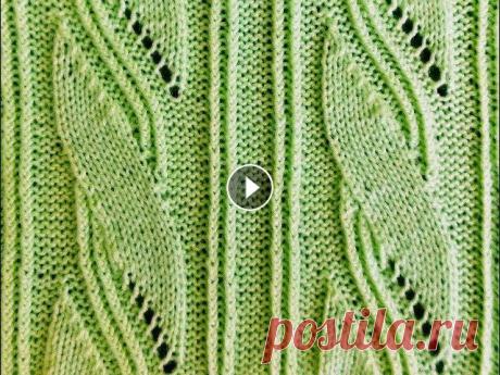 Имитация косы. Очень красивый узор
вязание крючком цветы анютины глазки