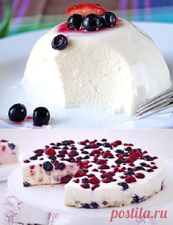 Вкусные и легкие рецепты десертов. Творожный десерт