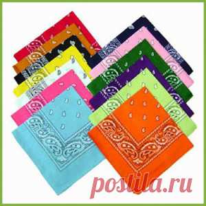 Бандана: виды и выкройки к ним
