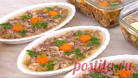 Вкусный домашний холодец без секретов! Как правильно сварить прозрачный холодец