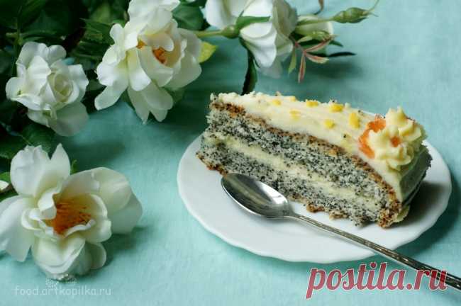 Итальянский маковый торт