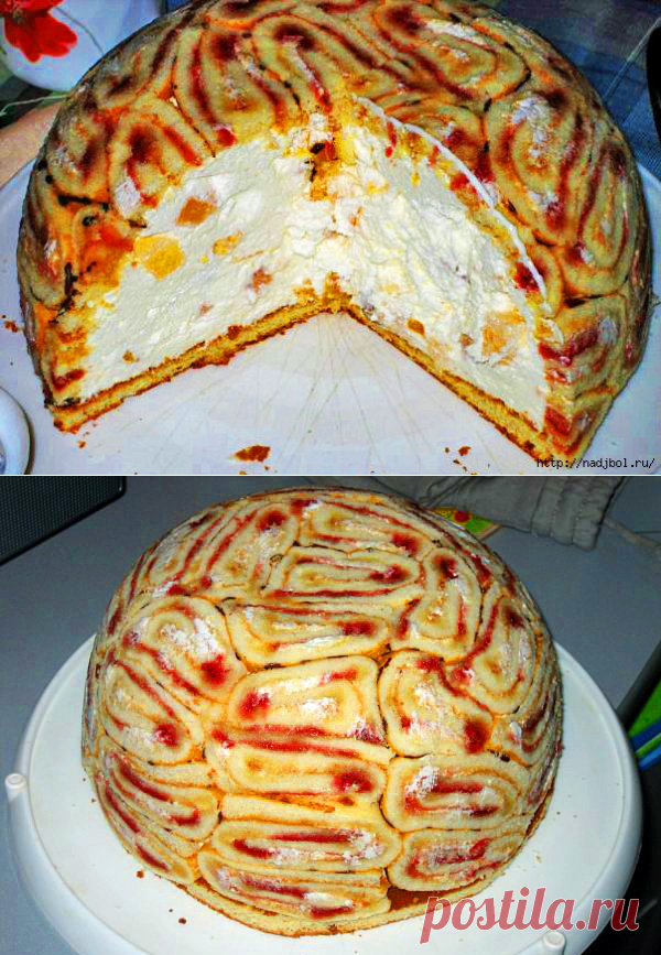 Ой, мамочки, Шарлотка без выпечки!