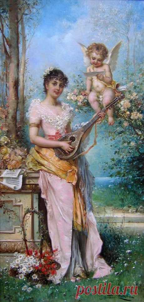 Hans Zatzka (Ханс Зацка, 1859-1945, Austrian) \1\