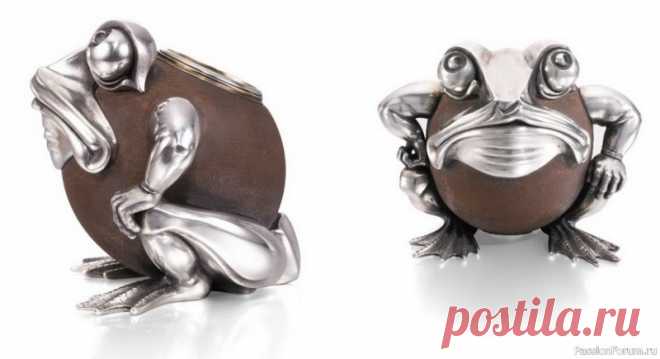 Ювелиры Фаберже. Юлиус Раппопорт - необычное и удивительное | Истории в картинках Все мы знаем, что такое песчаник. Строительный материал.Кто бы мог подумать, что песчаник можно использовать в ювелирном деле? Фаберже мог. Есть целая серия изделий, выполненных из песчаника с серебряной отделкой. Да что говорить про песчаник. Как вам кирпич, отделанный серебром? Все...