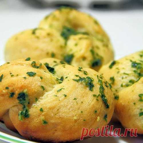 Невероятно вкусные "Чесночные узелки"